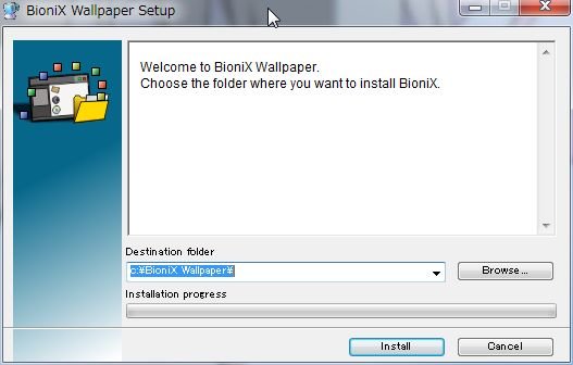 Windows 7の壁紙にgifファイルを指定して動く壁紙に設定できる Bionix Animated Wallpaper 俺的備忘録 なんかいろいろ