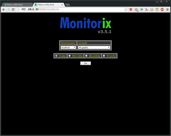WebからLinuxサーバのモニタリングをグラフで行える『Monitorix』