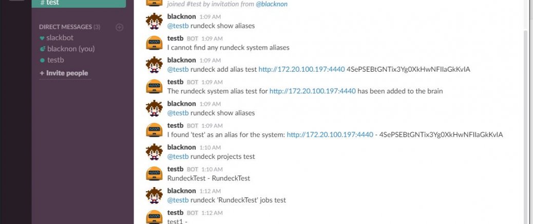 SlackでHubotを経由してRundeckのジョブを実行させる